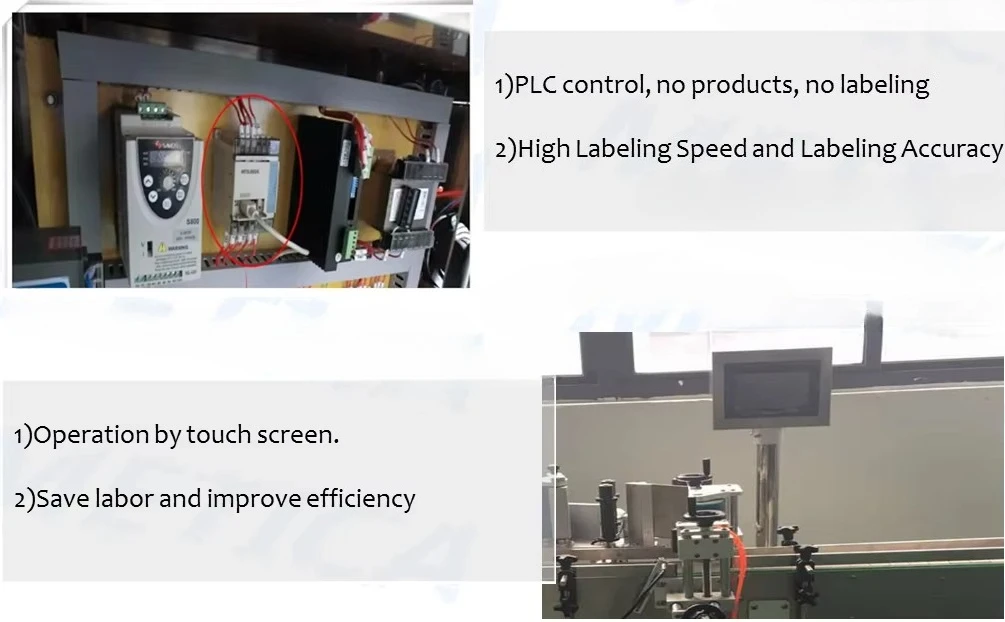 MT-200B Automatic Round Container Labeling Machine and Bottle Labeler Manufacturers