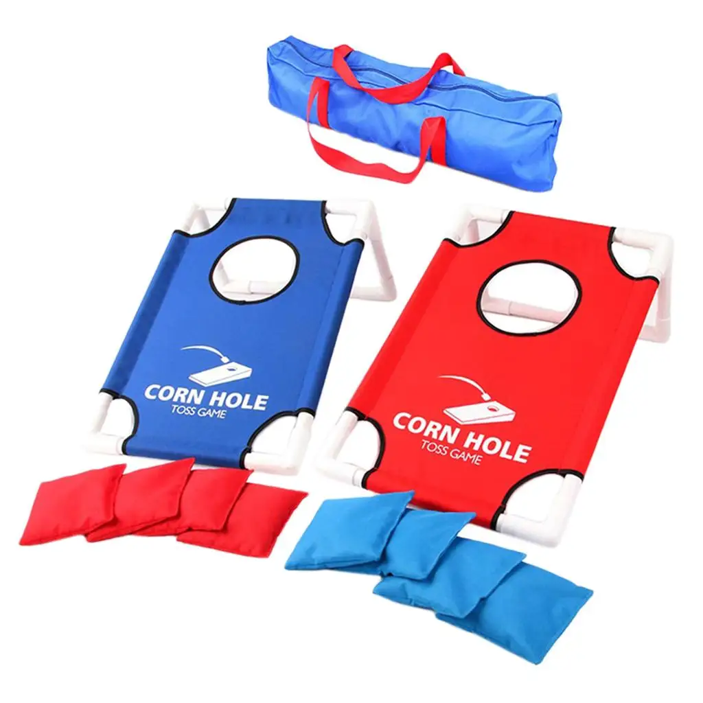 Compact Portable Cornhole , Set of 8 Kids, Children And Adults