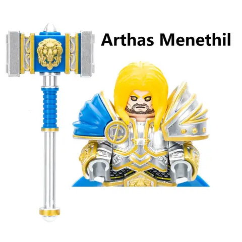 World of Warcraft Wow Byggklossar Lich King Mini Actionfigur Leksaker 8 best sales Lego World of Warcraft - №1