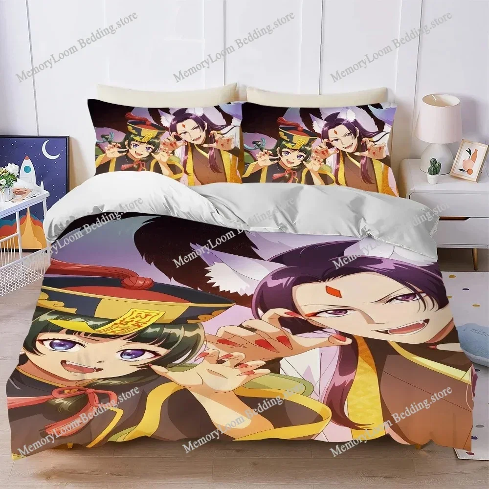 Anime The A-Apothecary Diaries Duvet Cover Set Home Style Bedding Soft Laundry Cotton Bed Student Dormitory Gift Home Textile963