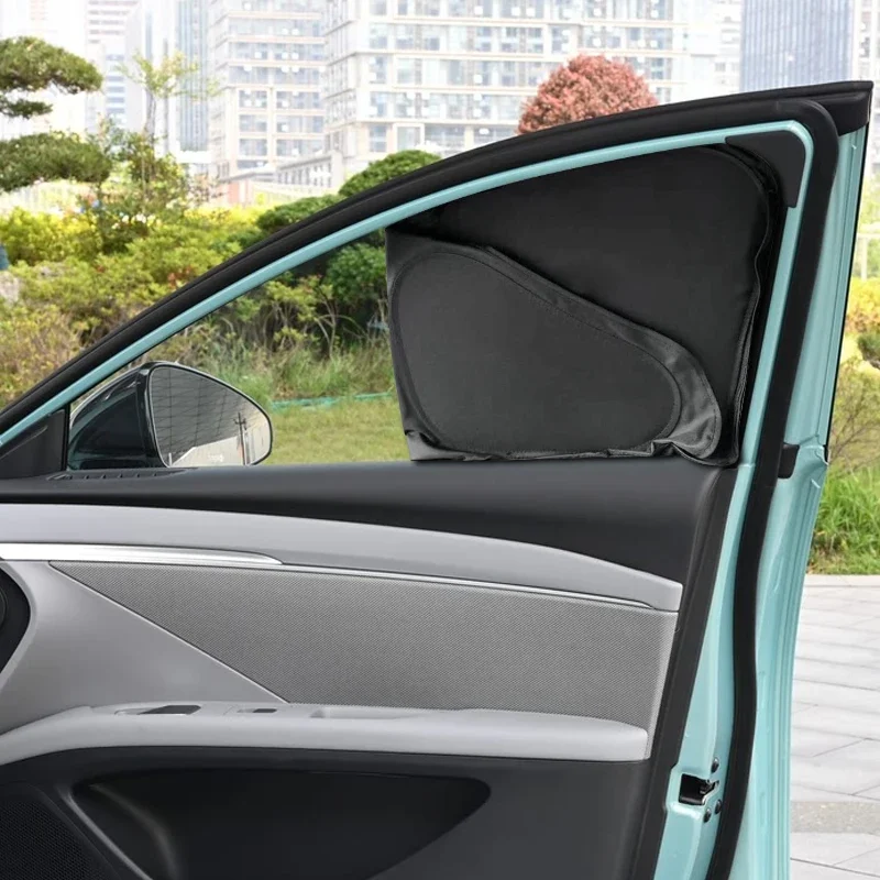 

For XPENG MONA M03 2025-Present Car Black Window Privacy Sunshade Auto Anti-UV Heat Insulation Protect Cover Interior Accessory