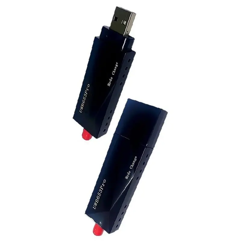 AA60 UWB653PRO 2PCS UWB to USB Module, AES-128 Encryption, 1KM Transmission Range, for UWB650PRO Demo/Testing Applications