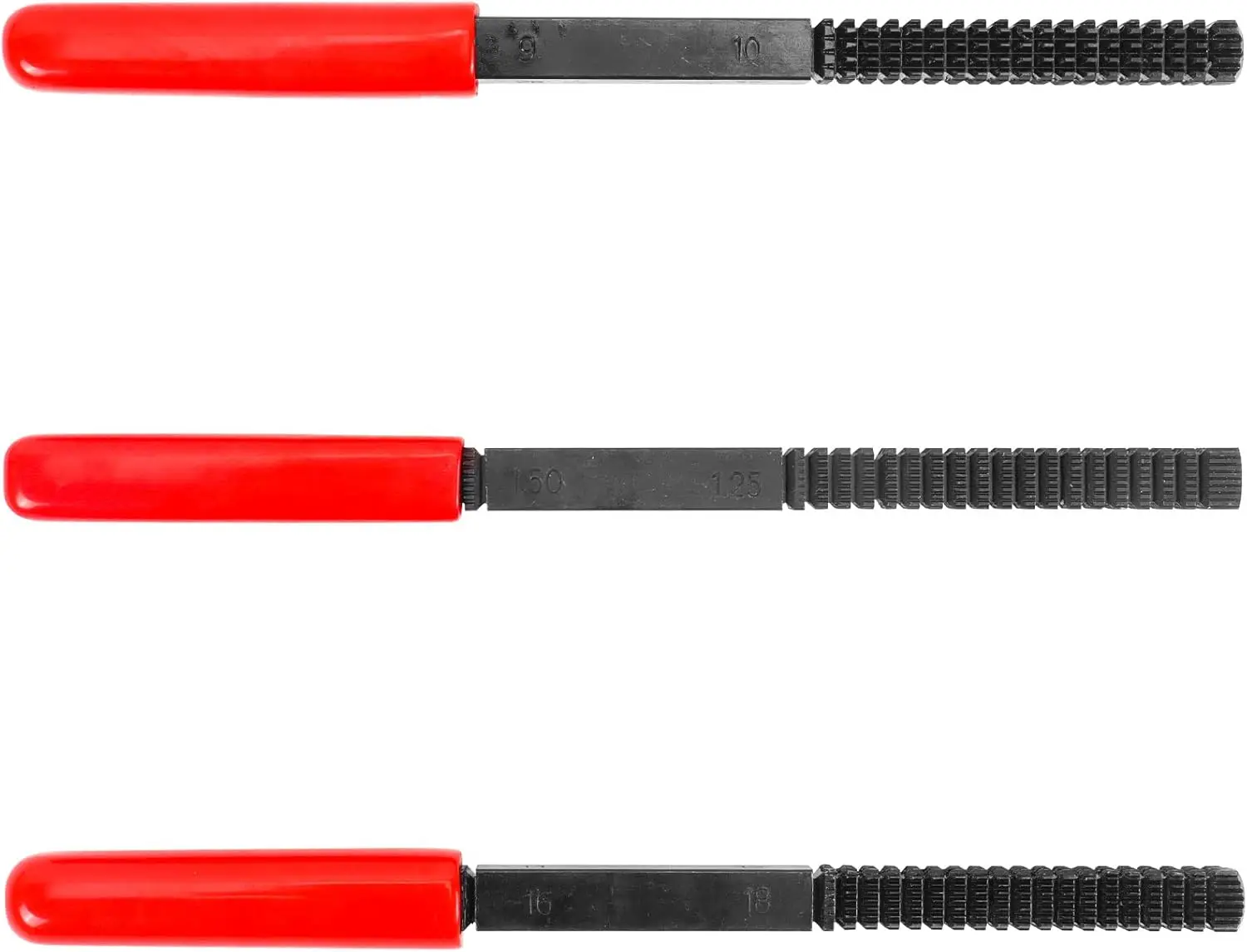 

Набор напильников для резьбы из 3 предметов, напильники для восстановления резьбы SAE и метрической резьбы, инструмент для ремонта резьбонарез для поврежденной внешней резьбы