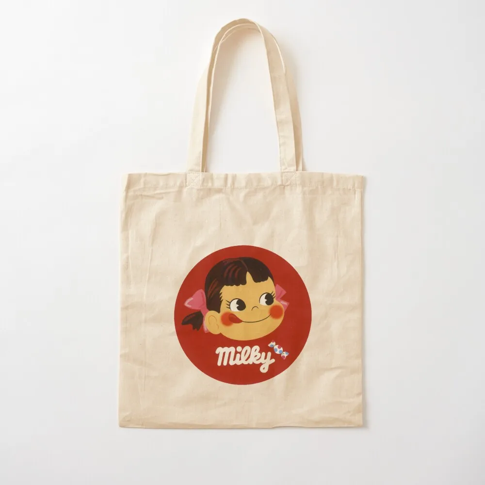 

Retro Milky Peko-chan Tote Bag Custom bag female bag Canvas Tote