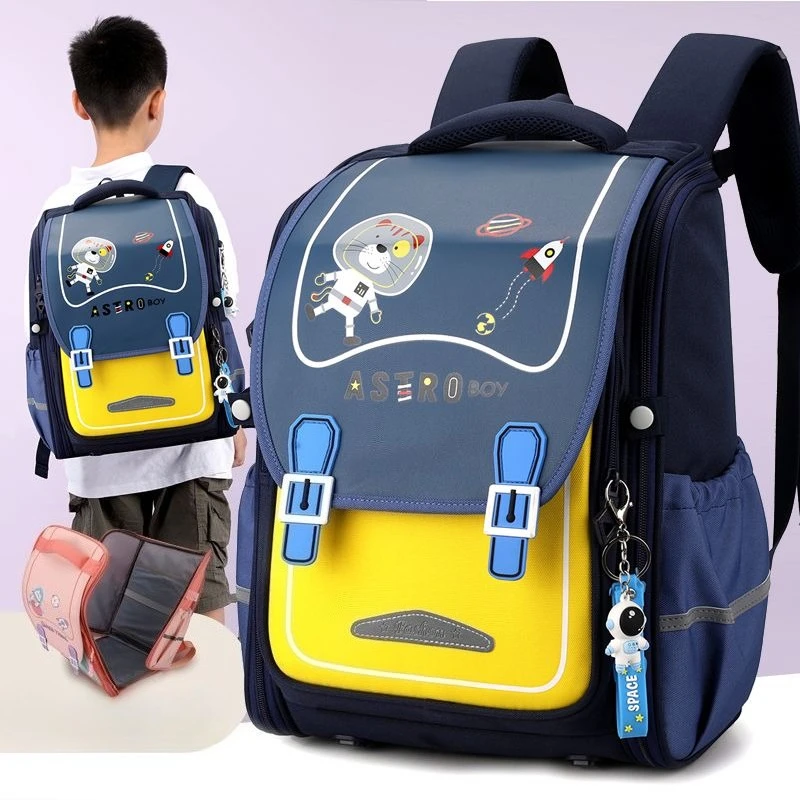 2025 New Fashion Cartoon School Bags for Boy Luxury Brand Children Backpack Girl Student Book Bag Kids Large Primary Schoolbag