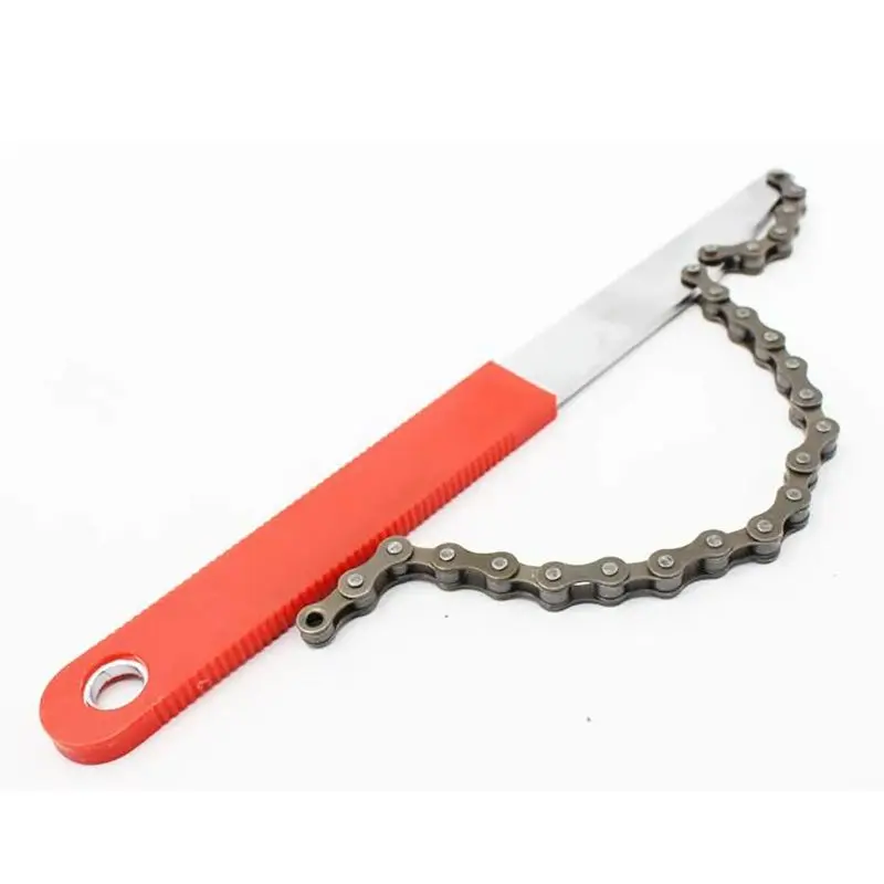 1PC Bike Schwungrad Entfernung Werkzeuge Kassette Entfernung Kette Fahrrad Carbon Stahl Reparatur Spanner Outdoor Reiten Tragbare Schlüssel
