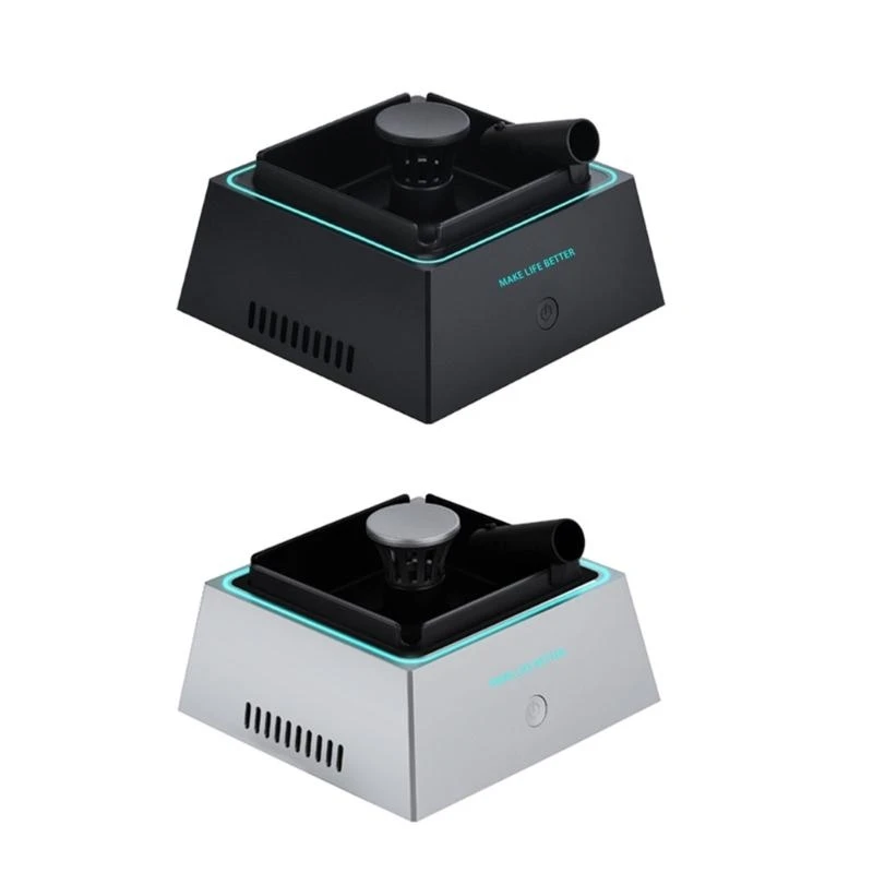 

Multipurpose Ashtray 2 in 1 Air Purifier with LED Light for Home Car Office Room