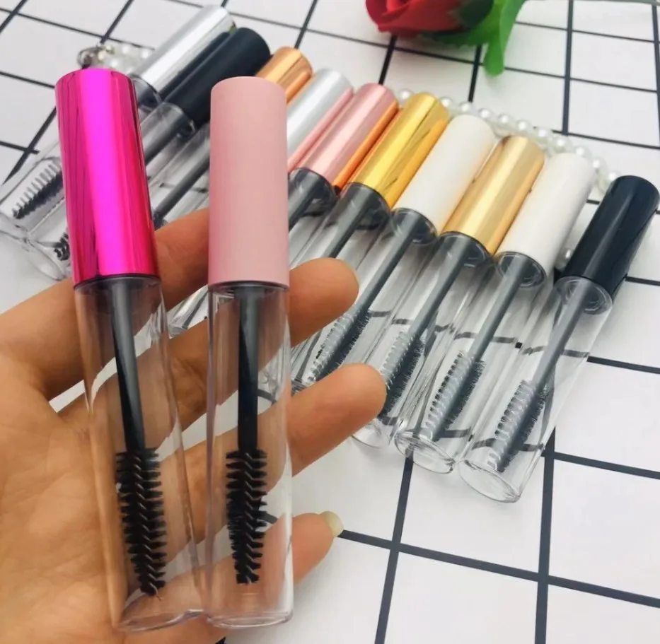 10ml vazio rímel recipiente tubos cílios tubo frascos garrafa ferramenta moda óleo de rícino diy delineador embalagem recipiente cosmético