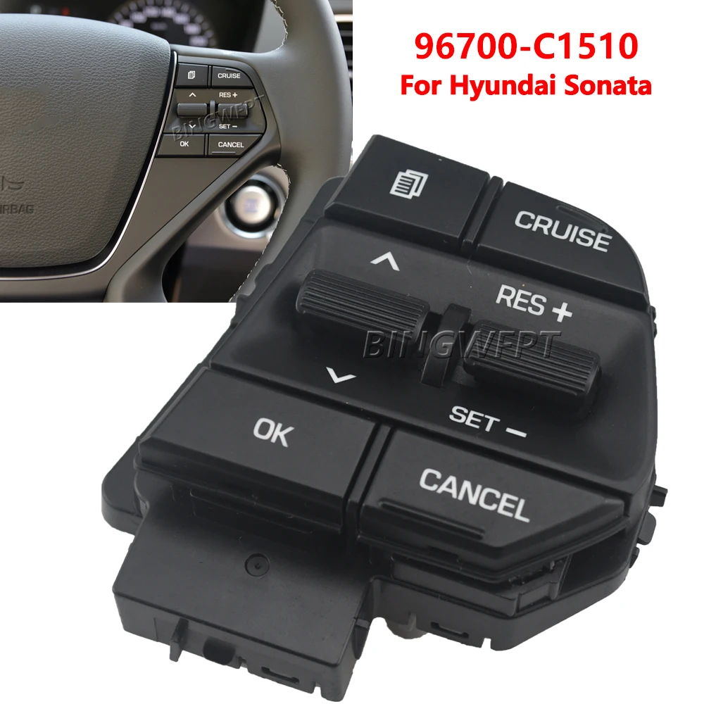 

For Sonata 9 2015-2017 Old Steering Wheel Key Switch Controls Sensor 96700-C1510 For 2014-2017 Hyundai Sonata 96700 C1510