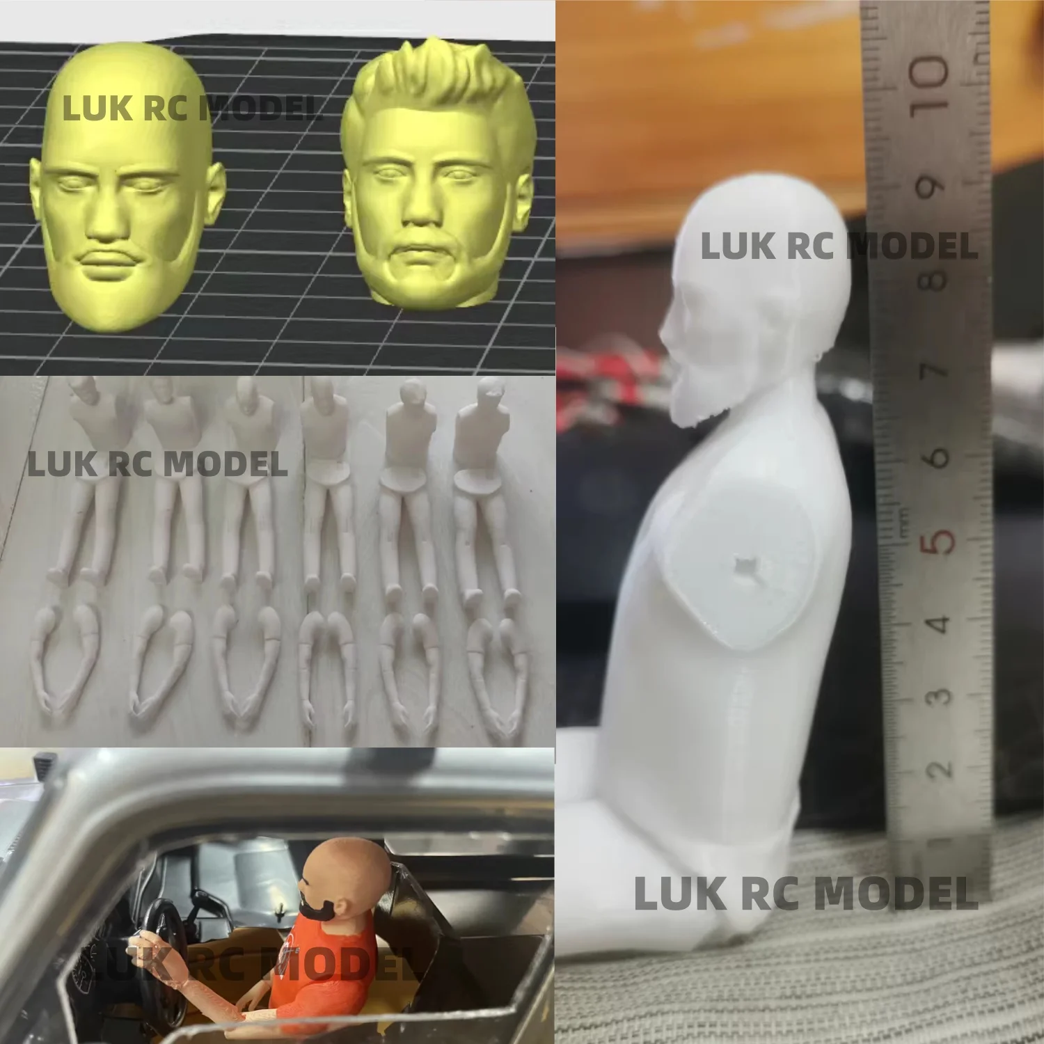 

Случайный 1 шт. мужской драйвер, неокрашенный, в разобранном виде, с сервоприводом для 1/14 RC Digger Loader 1 10, гусеничный грузовик, трактор, прицеп, демпфер