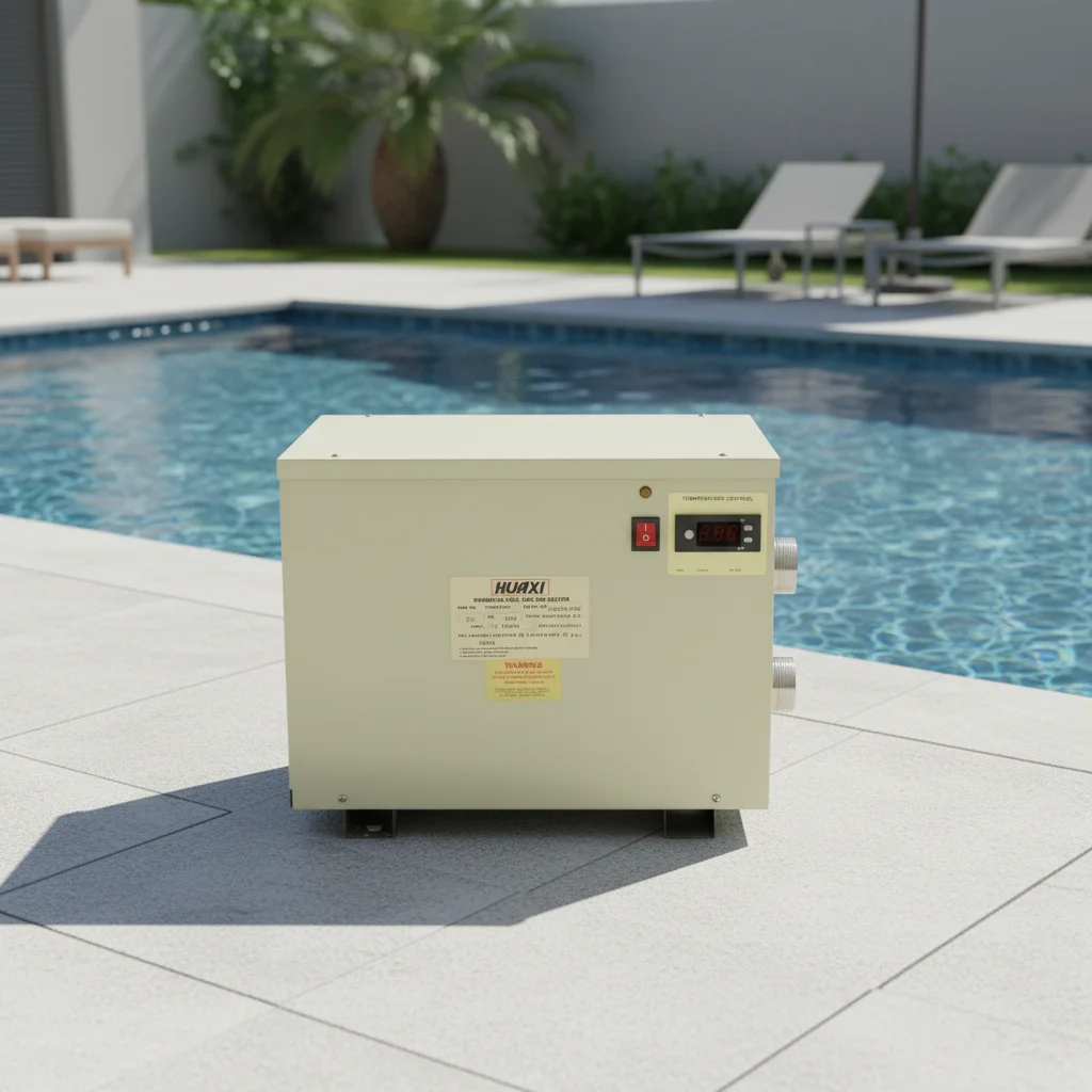 Factory Direct 18/60KW Swimming Pool Heat Pump Water Heater with Iron & Stainless Steel Solar/Natural Gas Powered