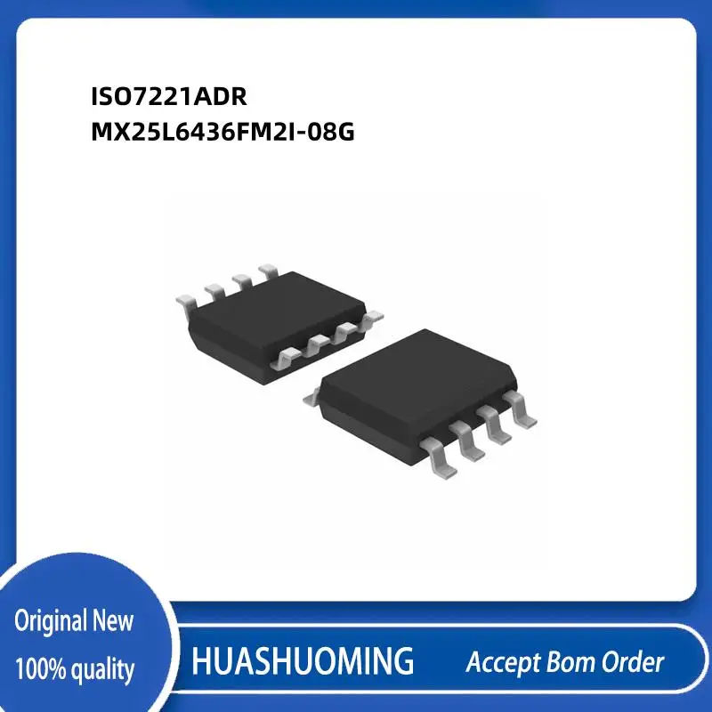 10Pcs/Lot New  ISO7221ADR   ISO7221AD  ISO7221 7221   MX25L6436FM2I-08G MX25L6436FM2I-08  MX25L6436FM2I MX25L6436FM2 6436 SOP-8