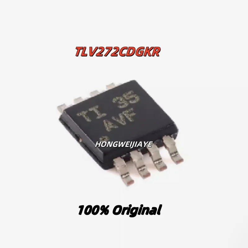 5PCS 100% New TLV2316IDGKR 12X6 TLV272IDGKR AVG TLV272CDGKR AVF VSSOP-8 Brand New Original Chips ic