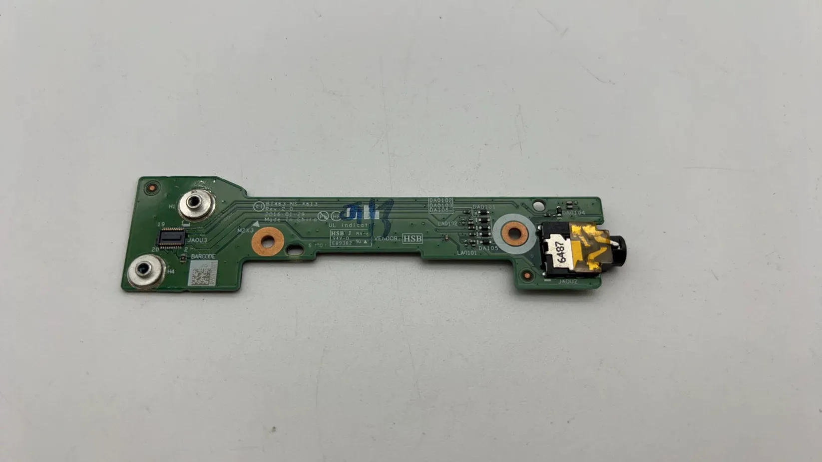 Original FOR Lenovo Thinkpad T460P T470P Audio Small Board, Headphone Interface NS-A613