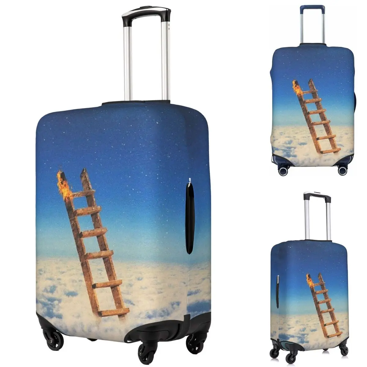 

Astro Highest In Room World Travis Fan Cov Suitcase Cover Protection Elastic Travel Luggage Protector Covers for 18-32 Inch