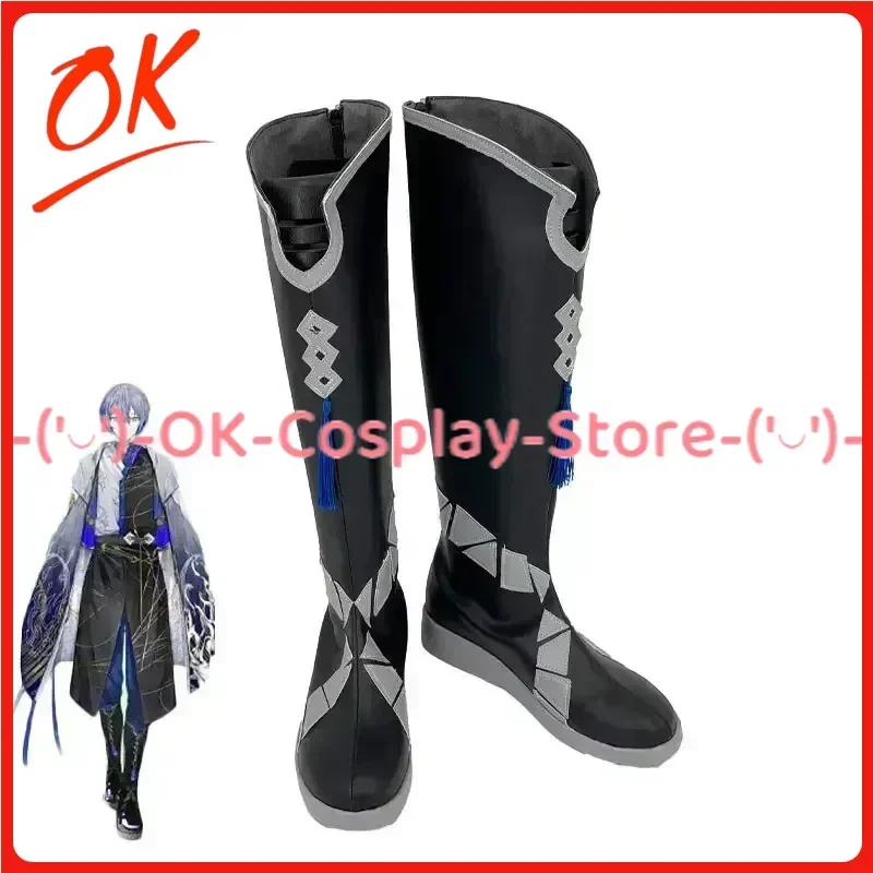 

[На заказ] Koyanagi Rou обувь для косплея Vtuber аниме реквизит для ролевых игр Хэллоуин карнавальные вечерние ботинки из искусственной кожи