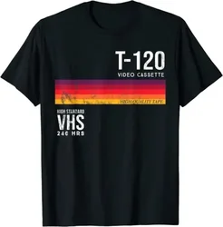 NEW LIMITED Vintage 80s Video Cassette Tape VHS Ideas T Shirt S 3XL long or short sleeves