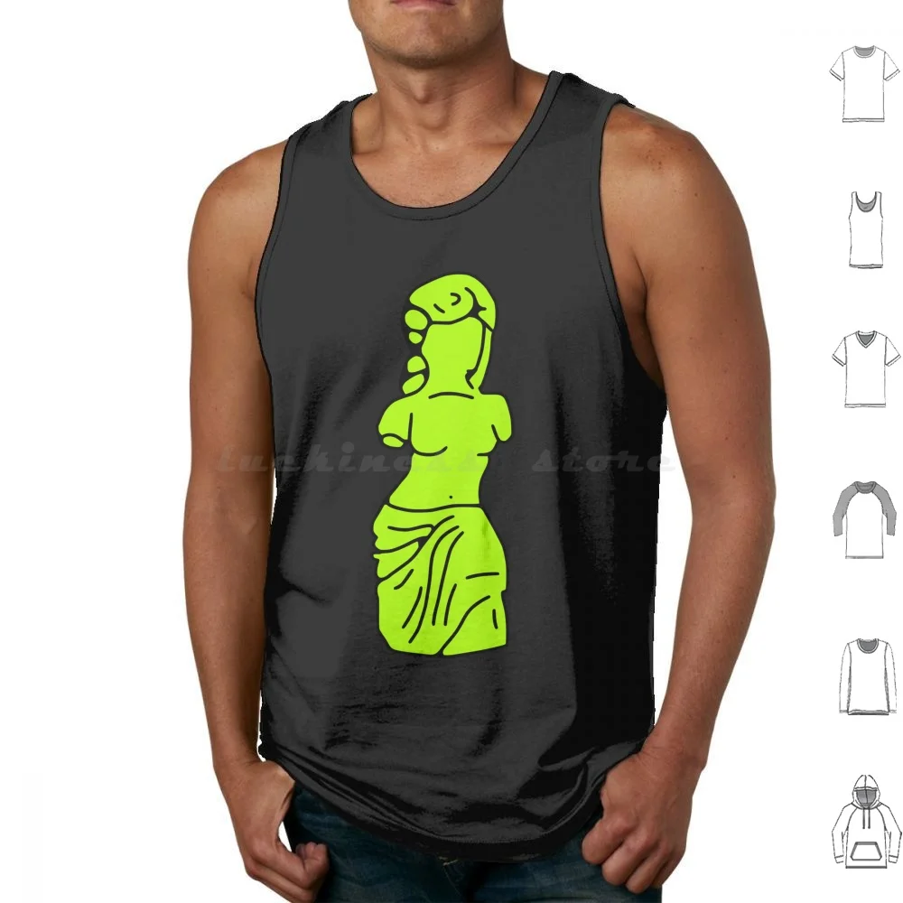 Gummi Venus De Milo Tank Tops Vest Sleeveless The Homer Homer Bart Funny Lisa Bart Cartoon 90s Bottom Lisa Marge Meme Movie