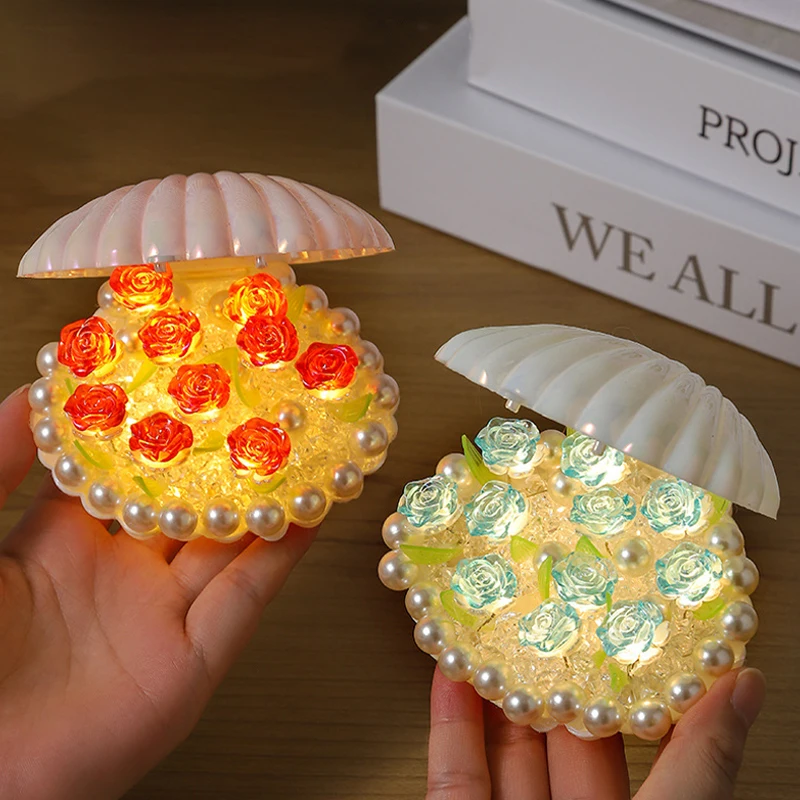 Diy lua lâmpada rosa borboleta luz noturna lâmpada de mesa decoração presente de aniversário