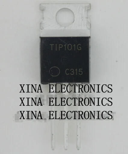 TIP101G TIP101 8A/80V TO-220 ROHS ORIGINAL 10PCS/lot Free Shipping Electronics composition kit