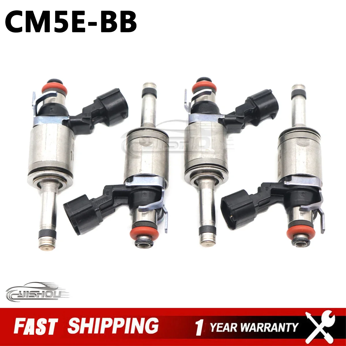 

CM5E-BB Rail Fuel Injector CM5E-9F593-BB for Ford Focus 12-16 2.0L L4 EcoBoost GDI 2012-2015 Fuel Injection Engine Valve CM5EBB
