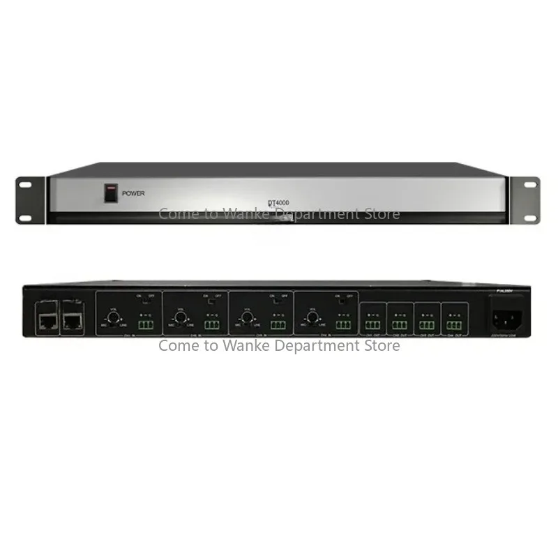 

4 Channel Audio Transmitter 4 IN 4 OUT audio network interface