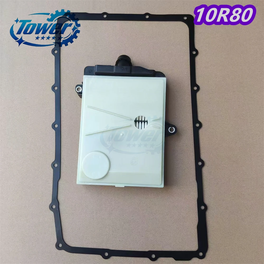 10R80 Transmission Oil Filter for Ford F-150 Ranger Bronco Mustang - Durable Gearbox Oil Filter HL3Z-7A098-A 10-Speed Model