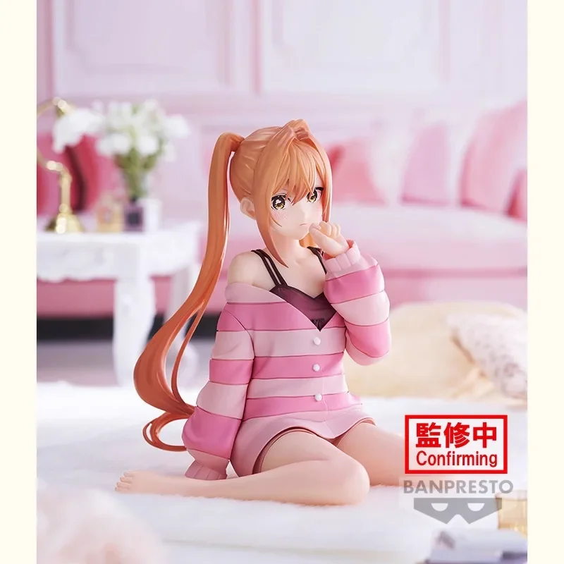 In Stock BANPRESTO Relaxing Time Anime100girlfriend Who Really Likes You Hanazono Hakari Inda Karane Figure Model Toys and Gift