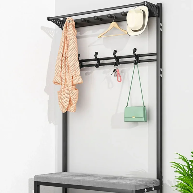 Standing Clothes Organizer Rack Wardrobe Dolls Baby Boys Bedroom Clothes Rack Drying Standing Display Porte Manteau Coat Racks