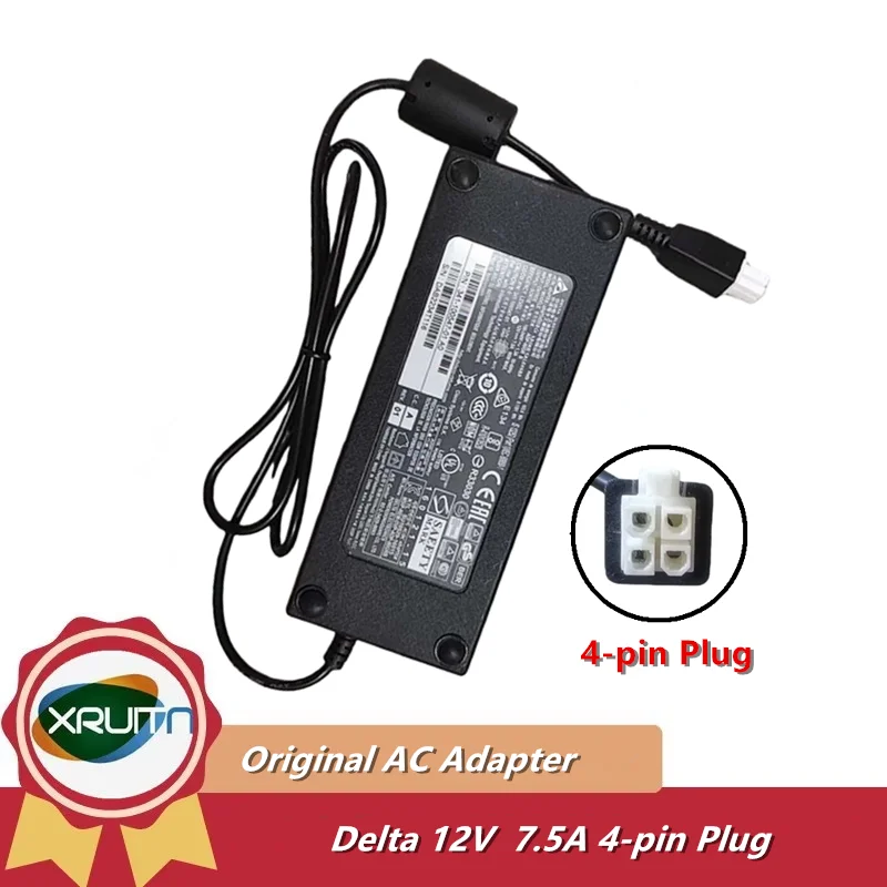 

Used Original For Cisco Power Supply Delta 12V 7.5A 90W AC/DC Adapter ADP-90GR B 341-100547-01 4-Pin Charger