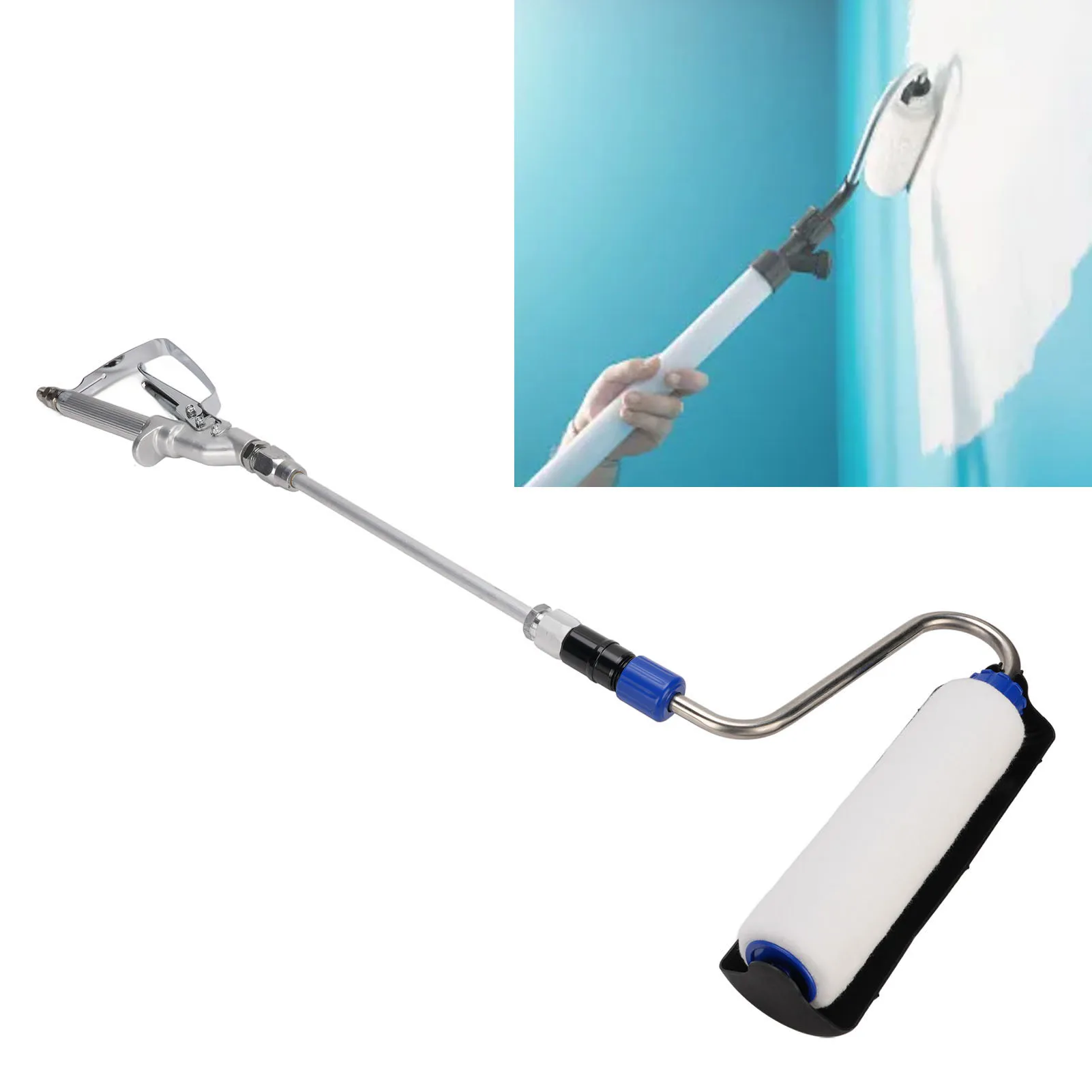 Airless Paint Sprayer Roller Airless Paint Sprayer Roller High Efficiency Rugged Self Priming Airless Sprayer Roller Attachment