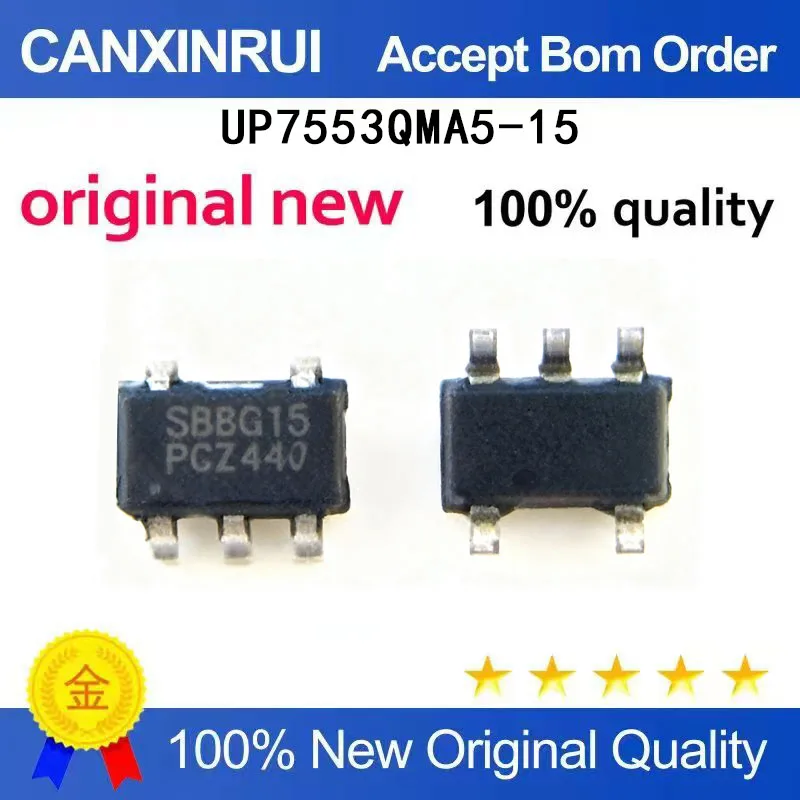 (5-100 Pieces) Brand new original UP7553QMA5-15 silk screen S88Q15 SOT-23 chip in stock
