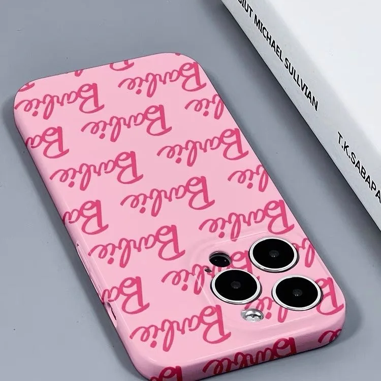 Cool Pink b-barbies Phone Case for iPhone 16 15 14 13 12 11 Pro Max XS XR XSMax 6 7 8 Plus Glossy HD Hard PC Cover