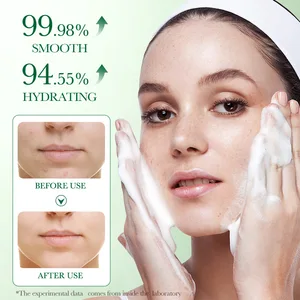 Bioaqua centella asiatica limpiador facial hidratante control de aceite limpieza cara de lavado de la cara de lavado facial cuidado de la piel 12 Mejores lavados faciales de ventas para hombres grasos de piel - №4
