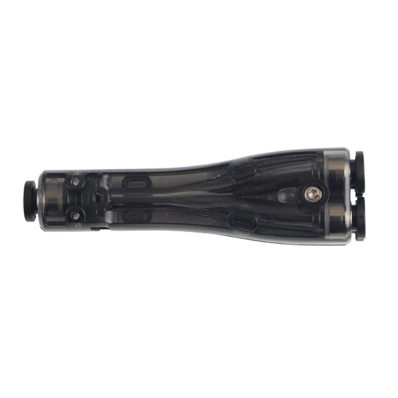 3D Printer Material Tube Expansion Port, 4 Inlet 1 Filament Tube Adapter Clear Black Shell and PTFE Tube Fittings