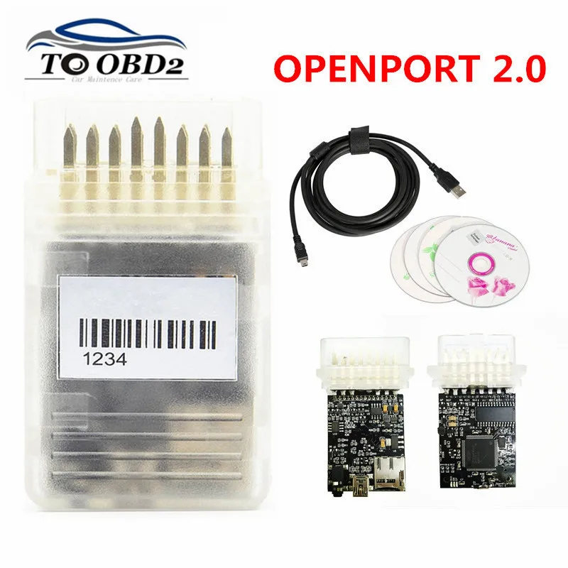 New Tactrix Inc. OpenPort 2.0+ECUFLASH Auto ECU Chip Tuning Tool J2534 Works Techstram/JLR SDD V158 For Toyota/Landrover/Jaguar