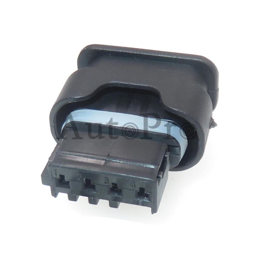 1 Set 4 Hole 805-122-541 AC Assembly Car Plastic Housing Socket Automobile Exhaust Electronic Valve Wire Cable Plug For BMW