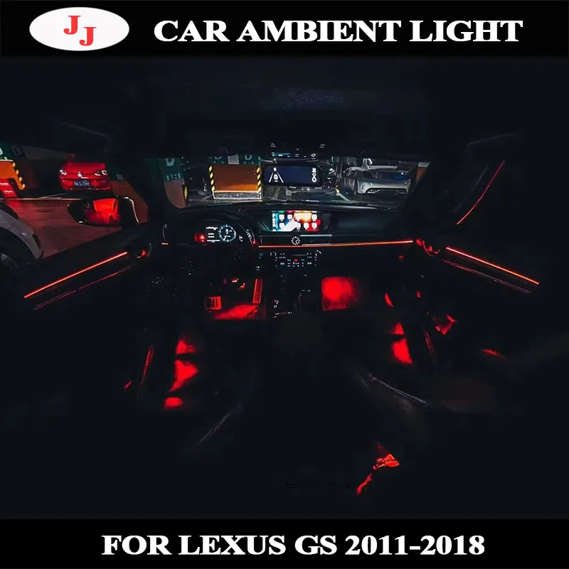 for Lexus Gs 2011-2018 Interior Ambient Light Led Decorate Lamp Car Environment Lamp