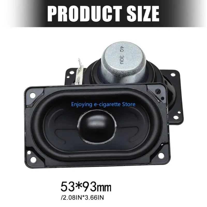 Hochwertiges Eisenmaterial, 30 W, 4 Ohm, Subwoofer-Ersatzteil für Musik-Player Y4QF – Detail 6