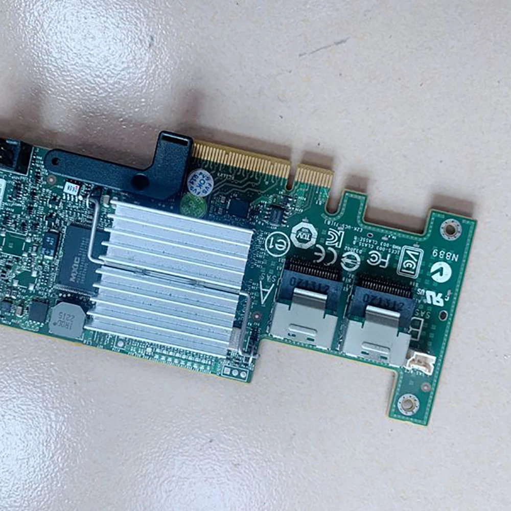 Support 6T HDD Array Card SATA3 SAS Channel Cards 6GB 03J8FW 047MCV H200 RAID 3J8FW 47MCV