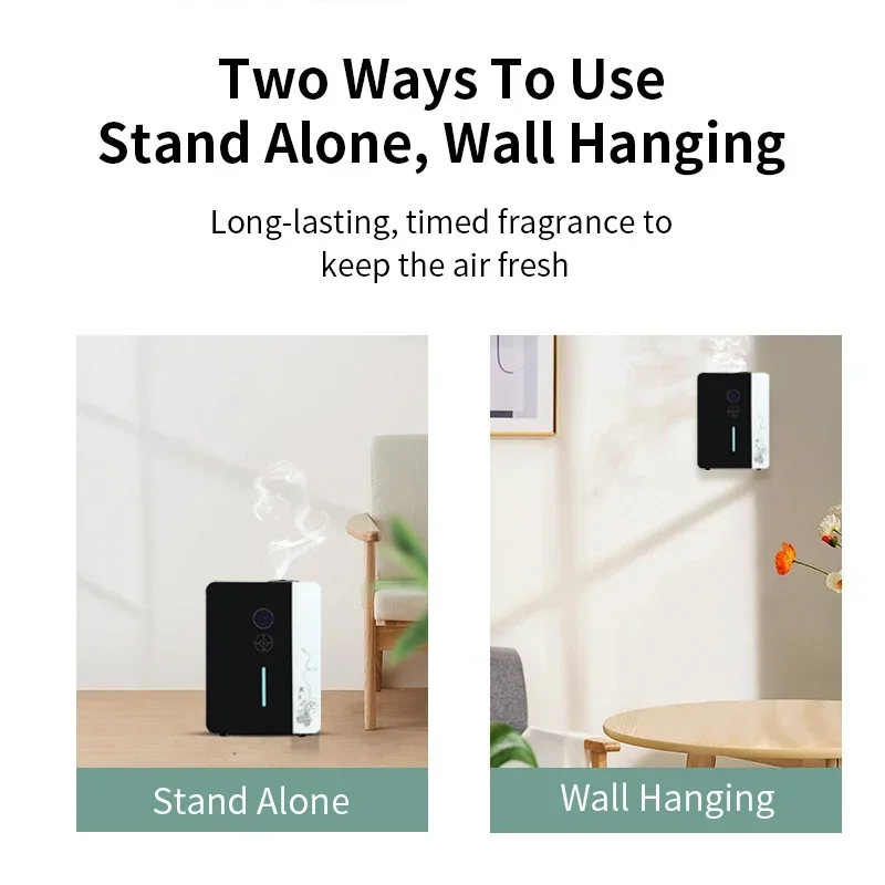 Namste 3000 m³ เครื่องพ่นน้ำหอม Essential น้ำมันหอมระเหยเครื่องกรองอากาศ HVAC ติดผนังเครื่องใช้ไฟฟ้าในบ้าน