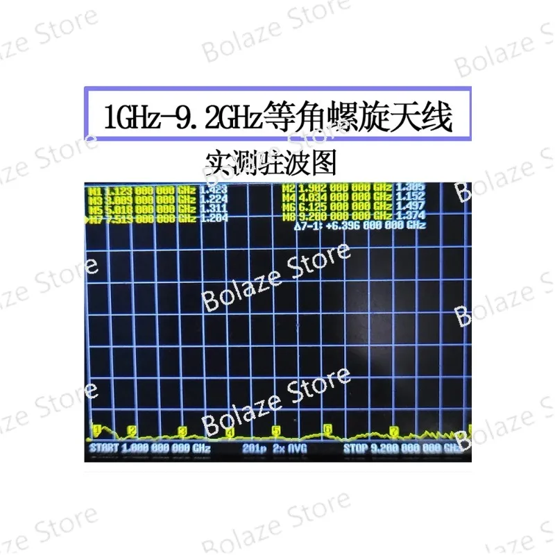 Imagem -05 - Antena Polarizada Circular Ultra Wideband Antena Espiral Equiangular Esquerda e Direita 1ghz a 10ghz