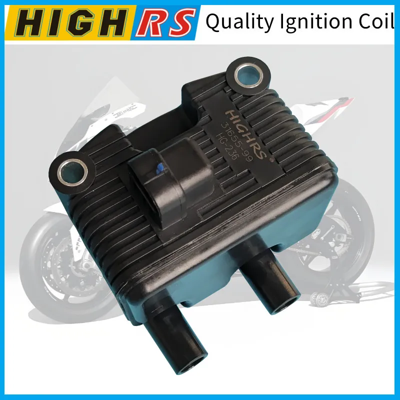 Zündspule für Harley-Davidson Twin Cam 99–06 Dyna FXD FLST FXST Sportster 883 1200 0,5 OHM 31655-99 3165599 16059