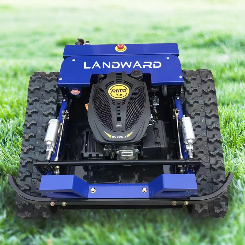 

Efficient Mini Lawn Mowing Robot Home Crawler Grass Cutter Fast Delivery Fully Automatic Small Remote Control Weeder Customized