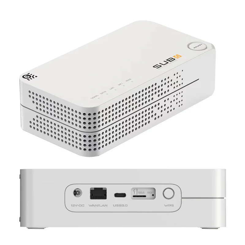 الشركة المصنعة 5G FWA MBB ESIM دعم جيجابت RJ45 WiFi6 مودم SDX55 بطاقة SIM راوتر 5G #2