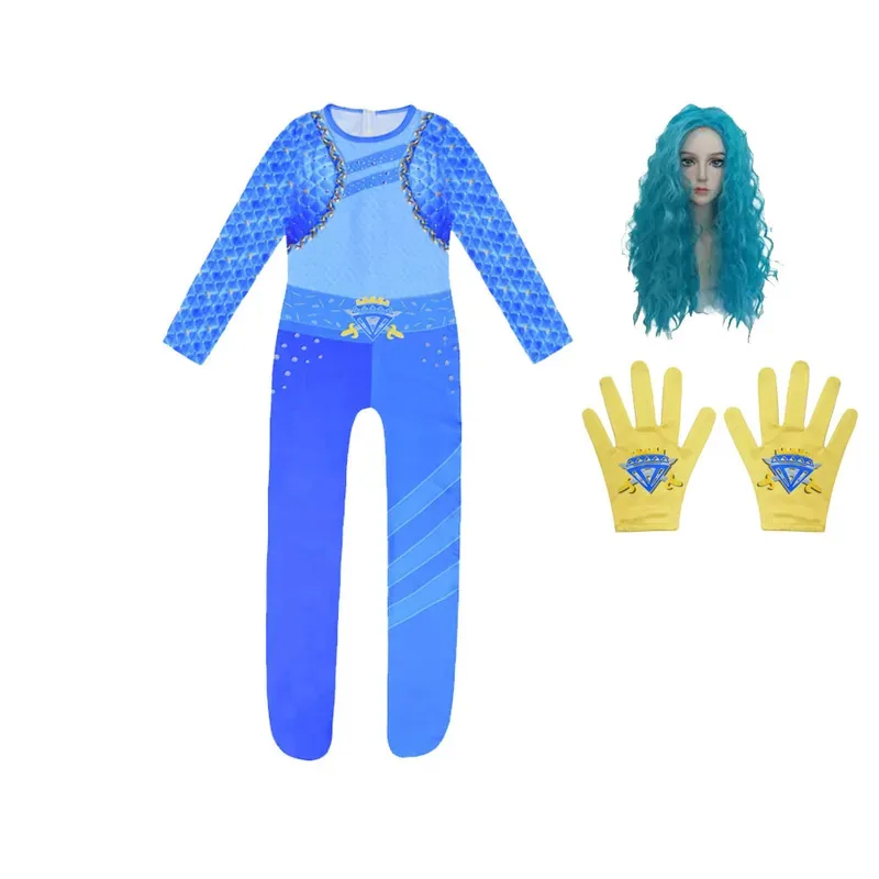 zz04zz12 التفريغ الاطفال زي الأميرة تمويه بذلة الأحمر كلوي تأثيري ارتداءها هالوين كرنفال وتتسابق للفتيات + W