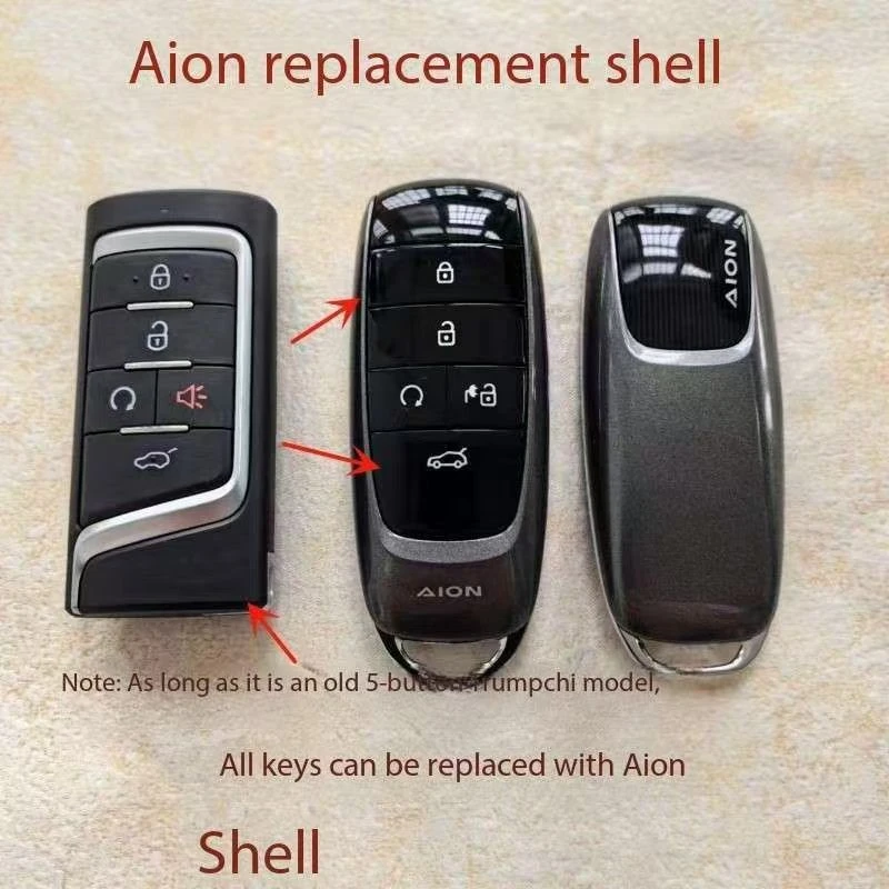 

GAC Trumpchi Key Shell GS8GS4GM8 Key Cover GAC Trumpchi New Energy Aion GAC Trumpchi Intelligent Key Replacement Shell