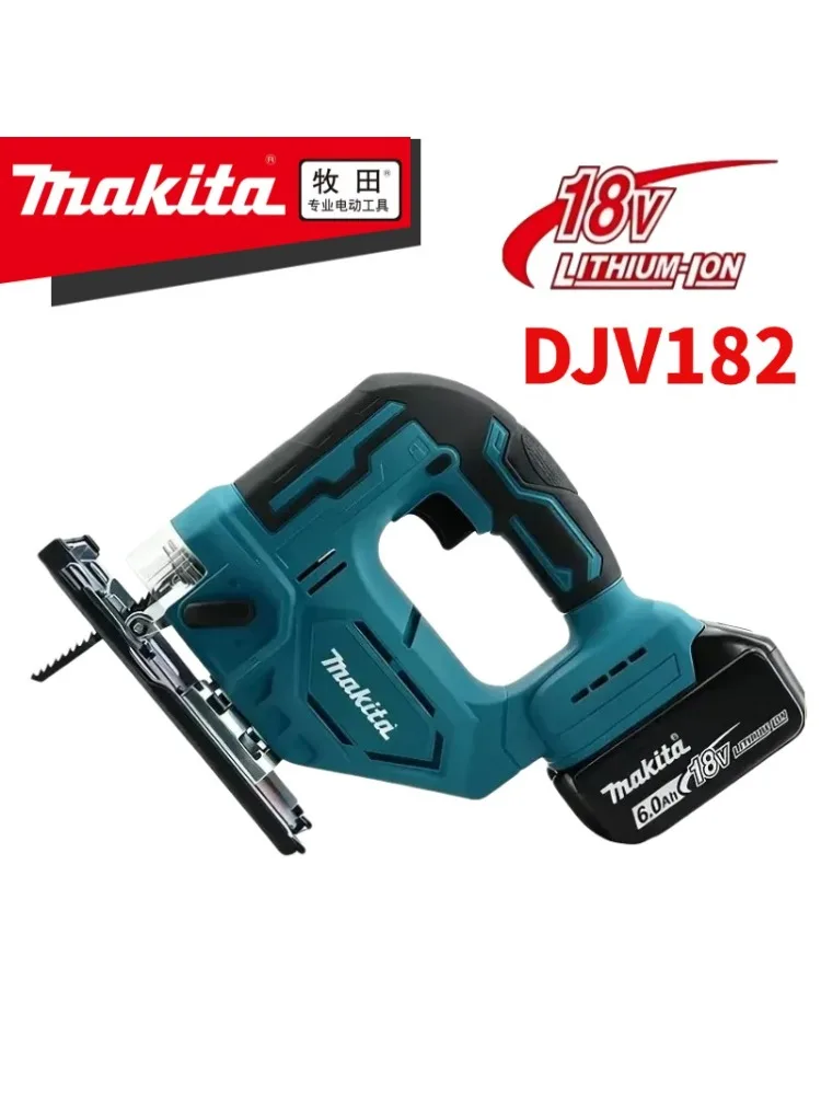 Makita DJV182Z Borstelloze 18V 340W Jigsaw Elektrische Jig met Zaagblad Draadloze Barrel Handvat Jigsaw zonder Batterij DJV182 - afbeelding 2