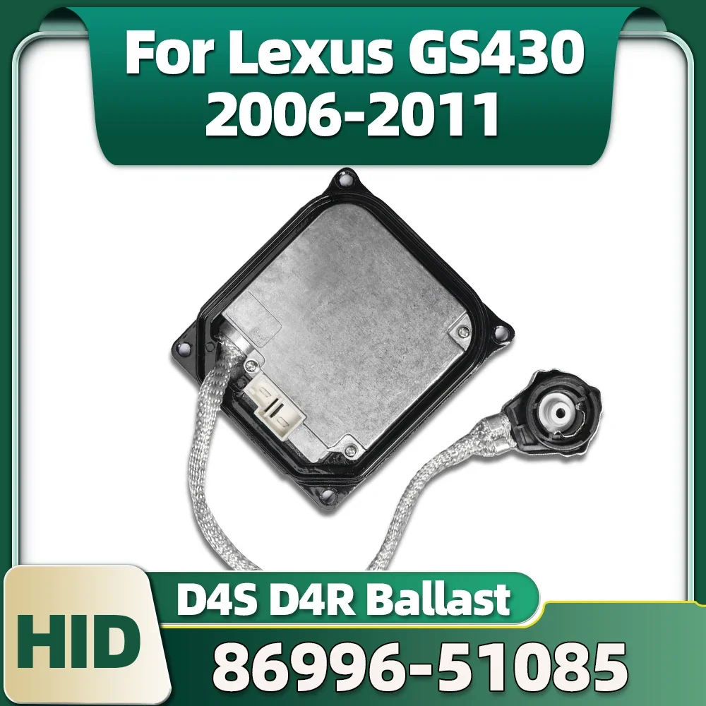 

1Pcs Xenon Control Unit KDLT003 D4S D4R Headlight Ballast 86996-51085 Block For Lexus GS430 2006 2007 2008 2009 2010 2011