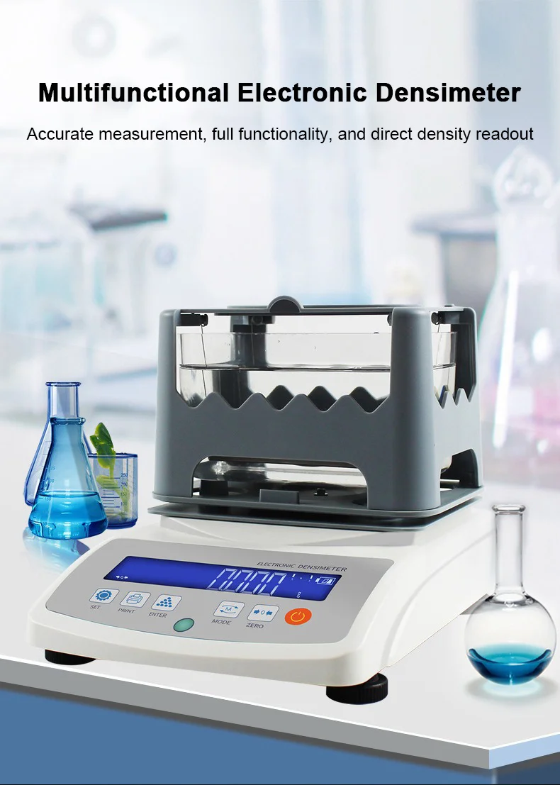 MDJ-300A 300g Electronic Densimeter Density Meter for Irregular Solids Granules and Floating Objects